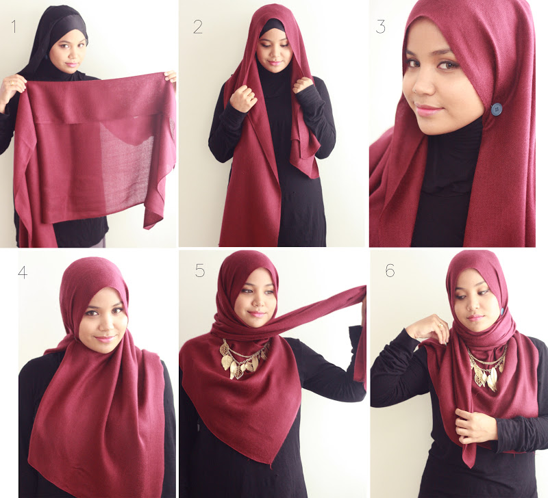 How to wear hijab styles