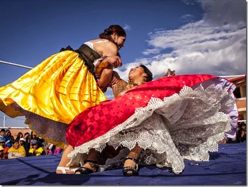 Cholitas de Bolivia