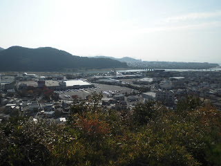 赤穂市にある雄鷹台山からの景色1