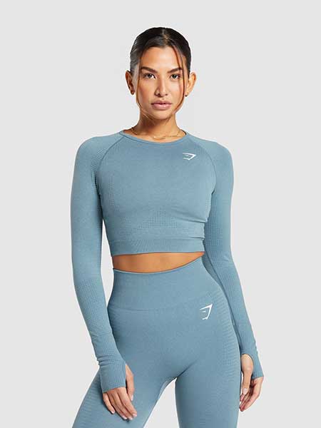 Gymshark Γυναικεία Αθλητικά Κολάν και Crop Tops