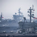 Two U.S. Aircraft Carrier Strike Groups Conduct Dual Exercises In Sea Of Japan