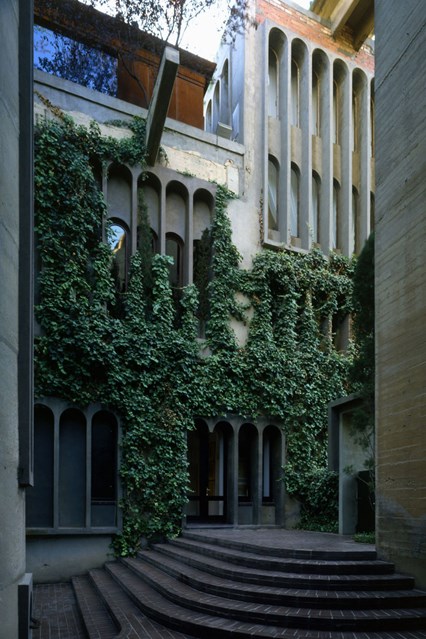 an old cement factory converted in spain