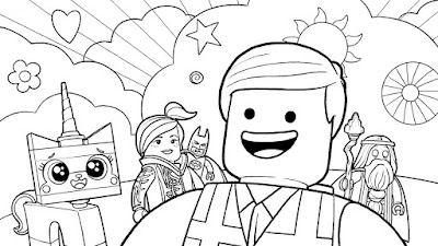 Desenhos da Lego para Colorir e Imprimir