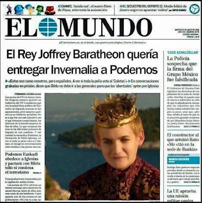 Posibles portadas de El Mundo