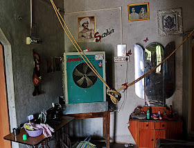 living room in Indian village