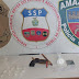 PMAM e PC-AM detêm dupla por tráfico de drogas durante operações Gavião Real e Mão de Ferro, em Pauini