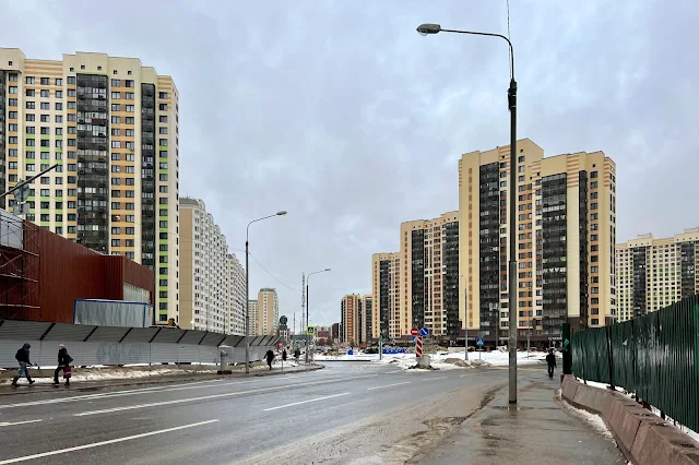 улица Корнея Чуковского, улица Анны Ахматовой