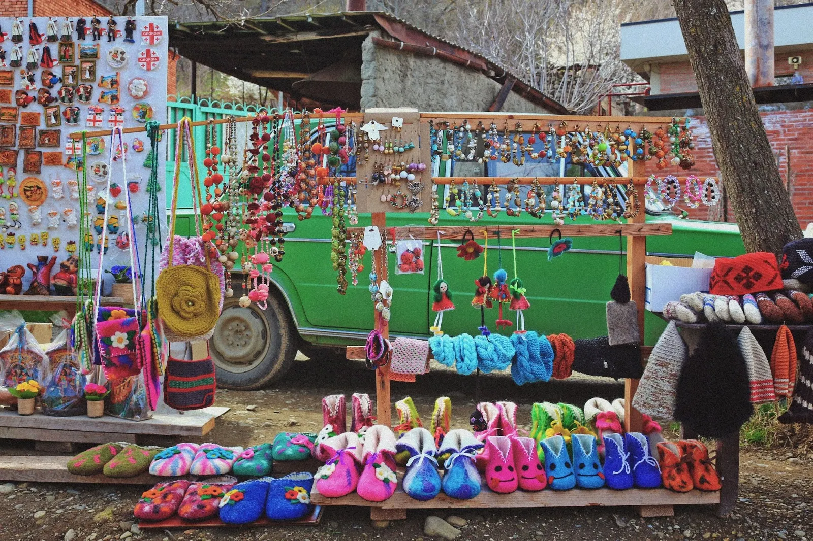 souvenirs in Bodbe Monastery