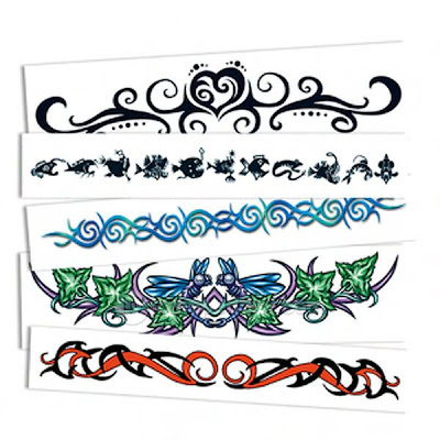 Colorfull Armband Tattoo Designs