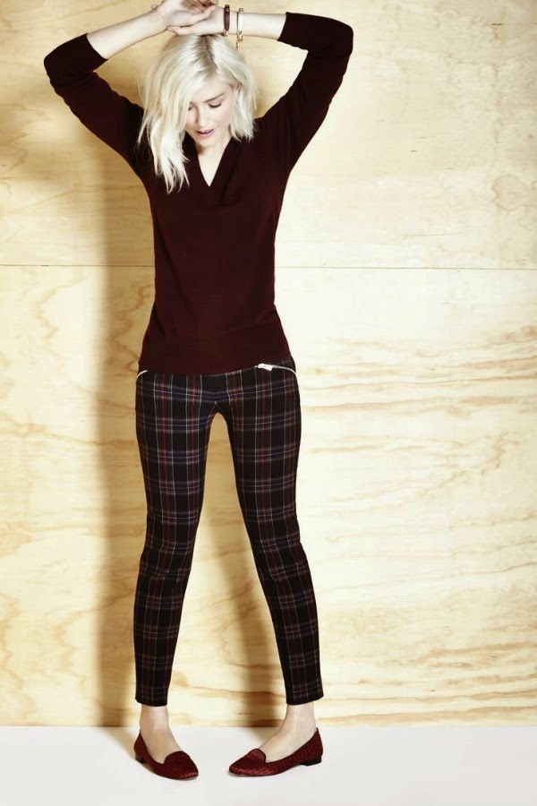 fall plaid pants