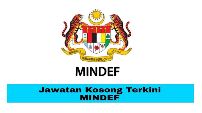 Jawatan Kosong Pembantu Awam H11 Kementerian Pertahanan Malaysia (MINDEF)