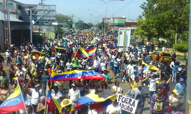 27 mejores Gráficas de marcha y concentración opositora en San Fernando de  este 02 feb. (FOTOS).