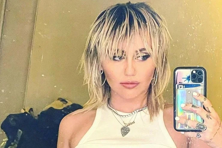 miley cyrus mullet hairstyle
