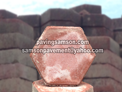 jual paving block hexagon