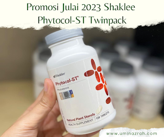 Promosi Julai 2023 Twin Pack Phytocol-ST Shaklee Kolesterol
