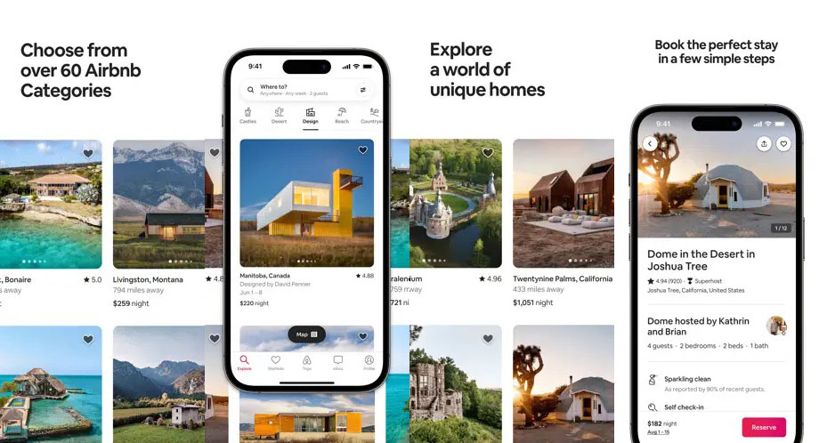airbnb ios app