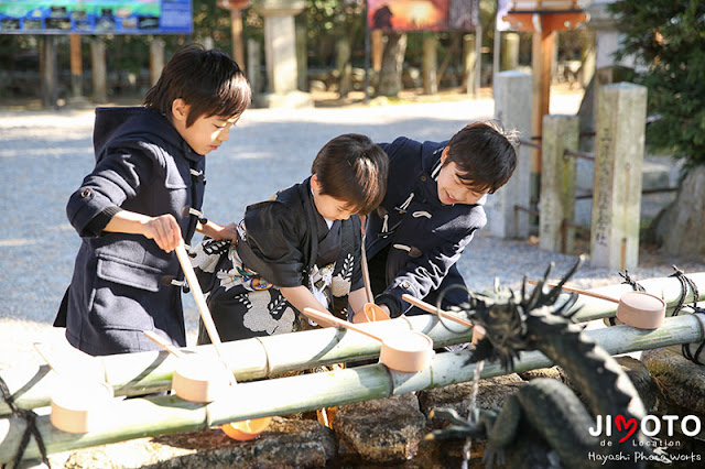 建部大社の七五三出張撮影