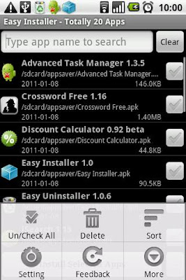 Download Applications Android - Easy Installer.APK