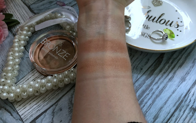 primark ps... bronze baked shimmer swatches