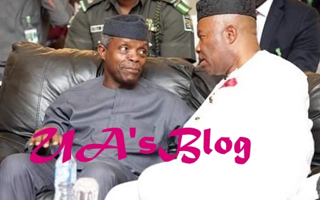 THE UNTOLD: PDP Confirms Akpabio's Defection Plan To APC, How Saraki Frustrated His Move Last Tuesday, What He Discussed With Osinbajo At Aso Rock Exposed