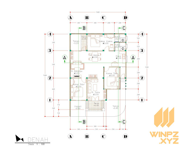 Desain Rumah Minimalis Type 120