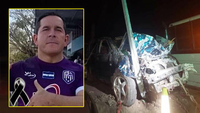 El Salvador: Policía muere al chocar carro con dos caballos