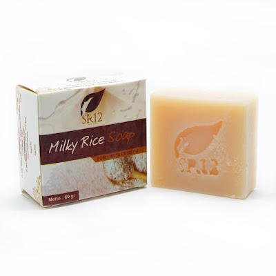 milky rice soap sr12