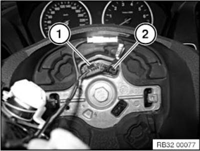 Tilt airbag unit forwards.