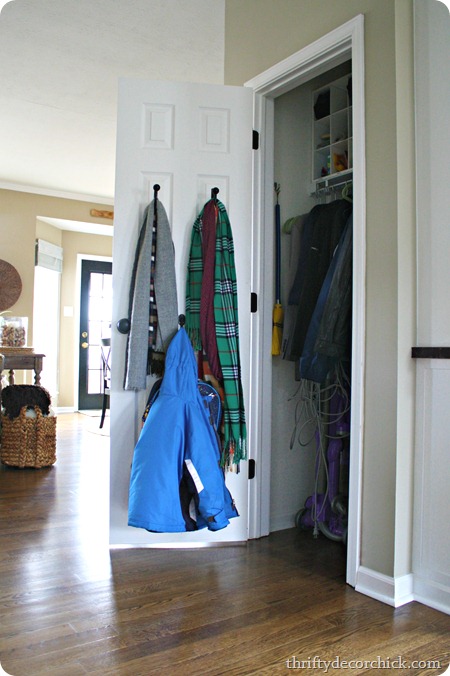 drapery tie backs coat closet
