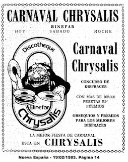 Chrysalis Binefar Valls