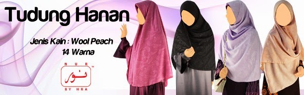 jual tudung hanan online terkini