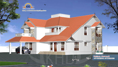 Indian Home 3d Elevation