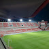 Prueba de luces en el Estadio