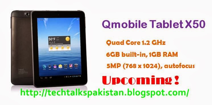 Qmobile Tablet X50