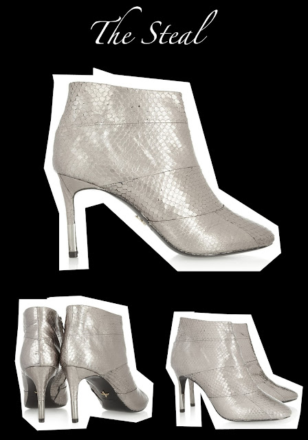 Everyone needs a pair of silver metallic booties! Check out this fab pair by Pour La Victoire