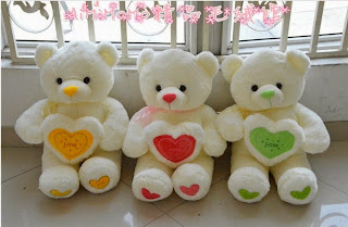 Boneka beruang love 30