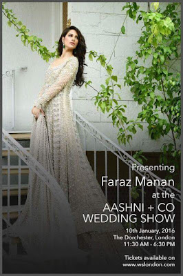 Presenting Faraz Manan at the Aashni + co Wedding Show