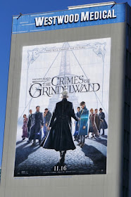 Fantastic Beasts Crimes of Grindelwald billboard