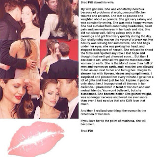 Inspiring story A true story of Brad pitt and Angelina jolie on their Relationships