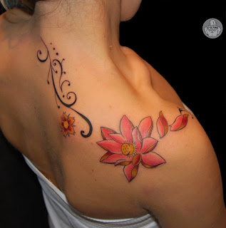 tatuajes de flores