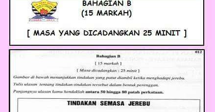 Contoh Jawapan Menulis Ulasan UPSR Bahagia B (Penulisan 