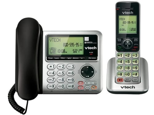 VTech CS6649 Expandable Corded/Cordless Phone