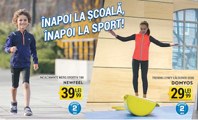 Decathlon Promotii  Back To School  →  Inapoi la scoala, inapoi la sport!