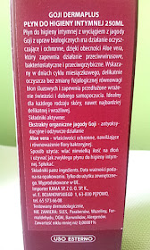 Płyn do higieny intymnej z ekstraktem jagody goji Derma Plus - Opis 