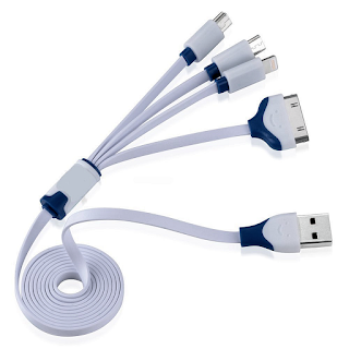 2Charge® 4 in 1, 2.1 A USB Charging cable