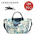 PRE-ORDER
LONGCHAMP Fleurs De Ravello (Indigo Blue)