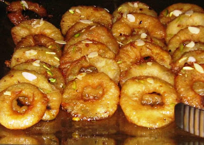 Apple Jalebis