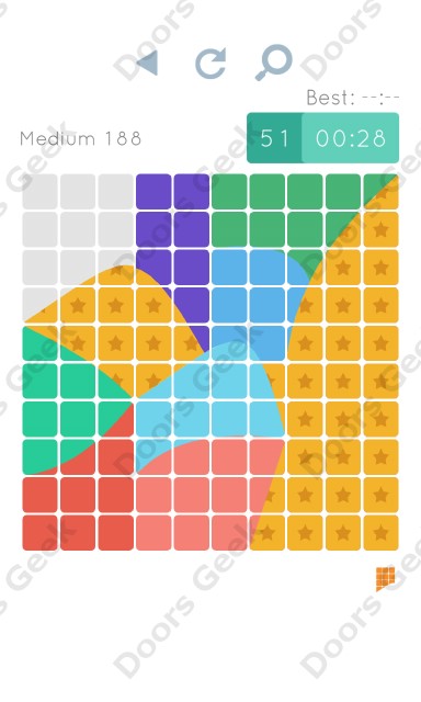 Cheats, Walkthrough for Blocks and Shapes Medium Level 188