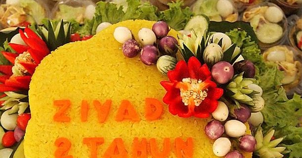 Tempahan Pulut Kuning Harijadi  Blog Citarasa wan