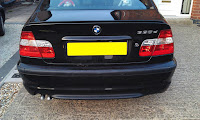 e46 saloon rear end